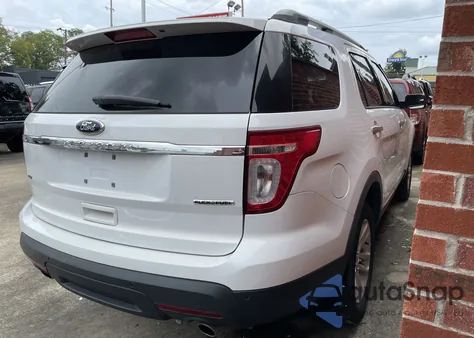 2014 Ford Explorer Xlt from USA, damaged, VIN 1FM5K7D82EGB43681